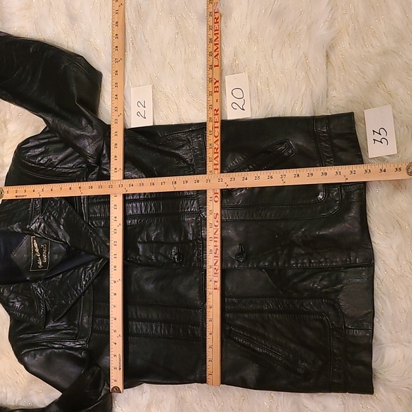 Raffelio Golden Collection Men's Leather Jacket/Blazer Sport Coat - Picture 8 of 14